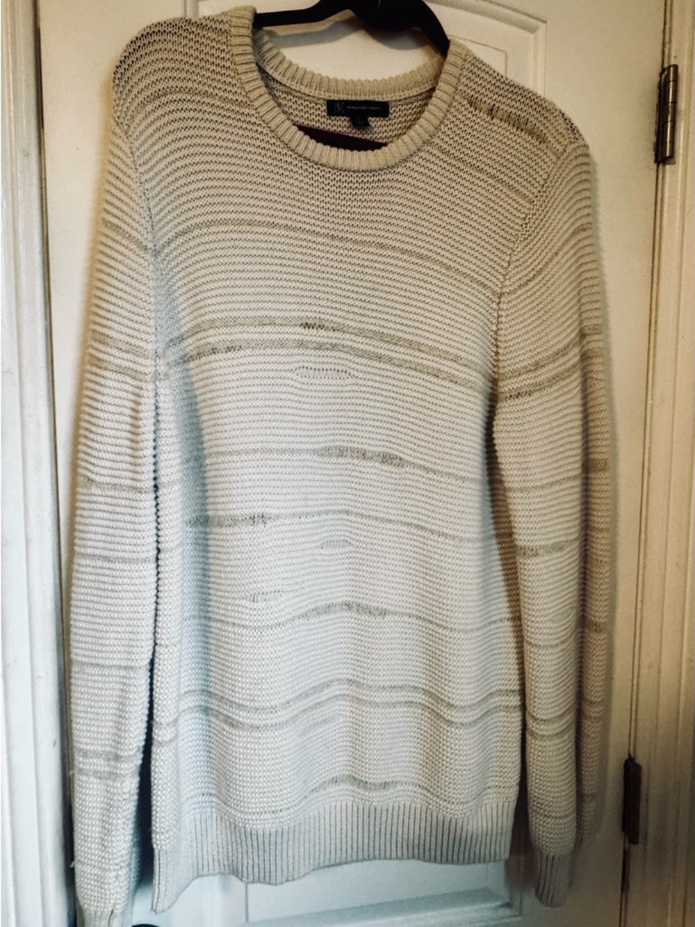 Women’s Crewneck Knit Sweater - Cream